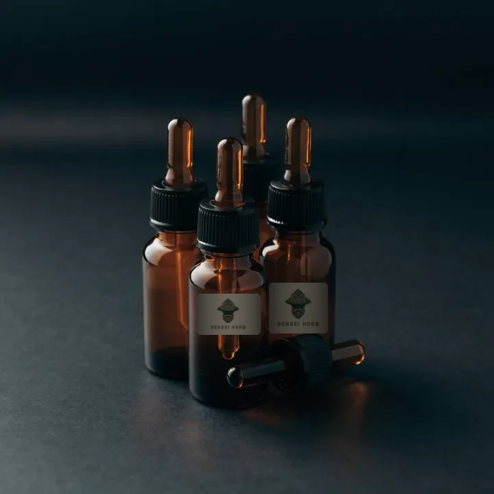 Frascos cuentagotas ámbar 30 ml (6 uds.)