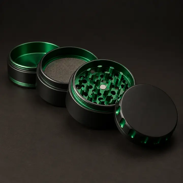 Grinder de aluminio 4 piezas