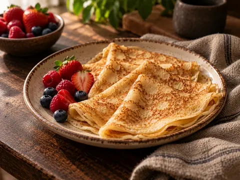 Crepes dulces con marihuana